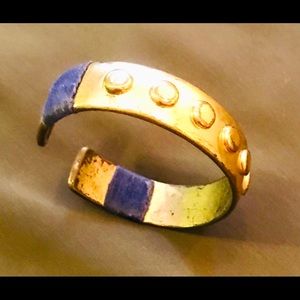 Brass metal bracelet